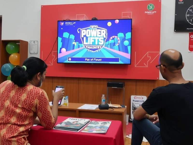 Family playing Power Lifts India together